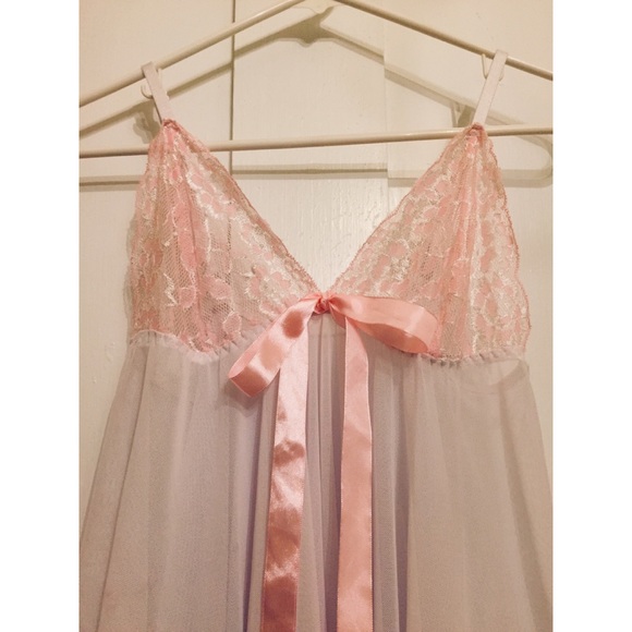 Babydoll lingerie top - Picture 3 of 4